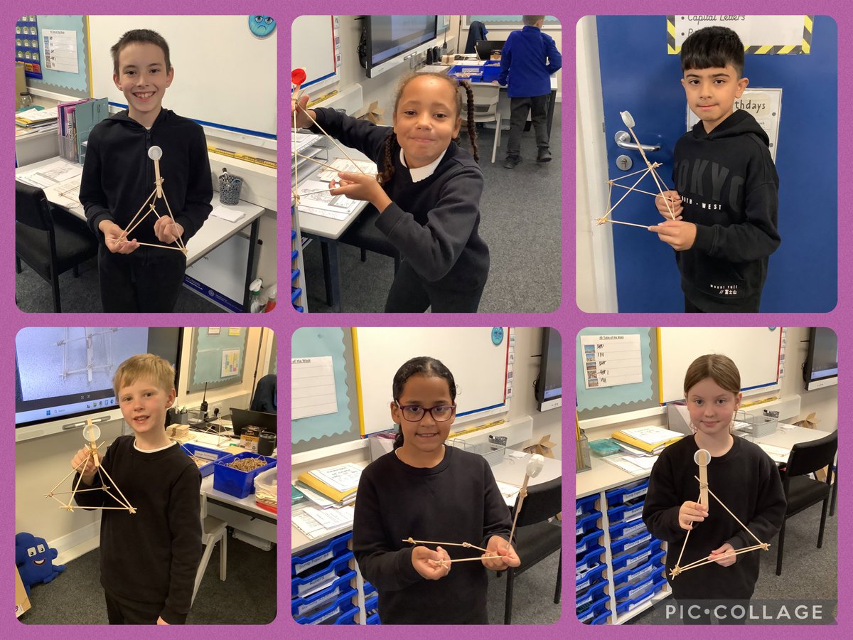 ReinwoodJuniors's tweet image. With lots of resilience and determination, #RJS4B have all done a fantastic job with their Roman catapults - don’t they look brilliant! #RJSDT
