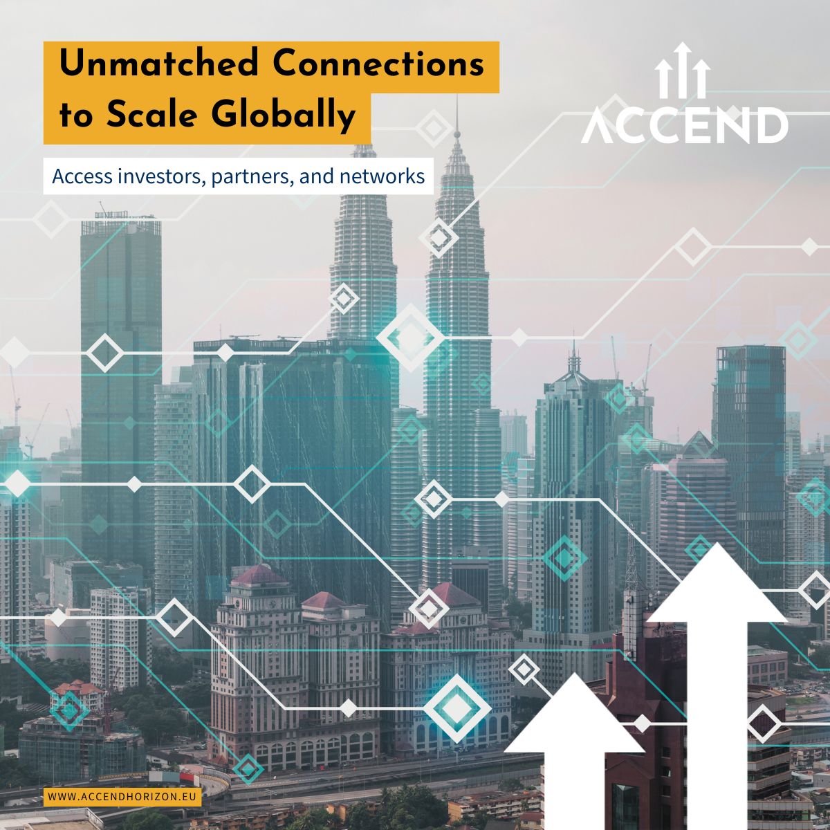 CodeBaseTech's tweet image. Final call for deep tech scaleups!
Apply to ACCEND, the European accelerator helping build smarter, greener, regenerative cities.
Access guidance, finance & global networks to scale your impact.
📅 Apply by Oct 31 → accendhorizon.eu/scaleup-accele…