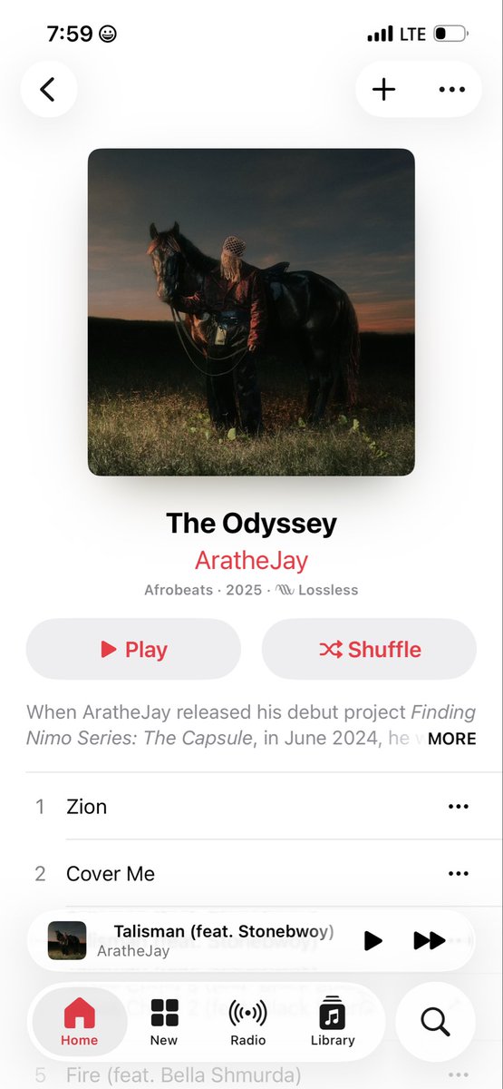 A new chapter begins… #TheOdyssey by AratheJay out now 🔥<a href="/arathejay/">ARATHEJAY</a> ❤️🎶