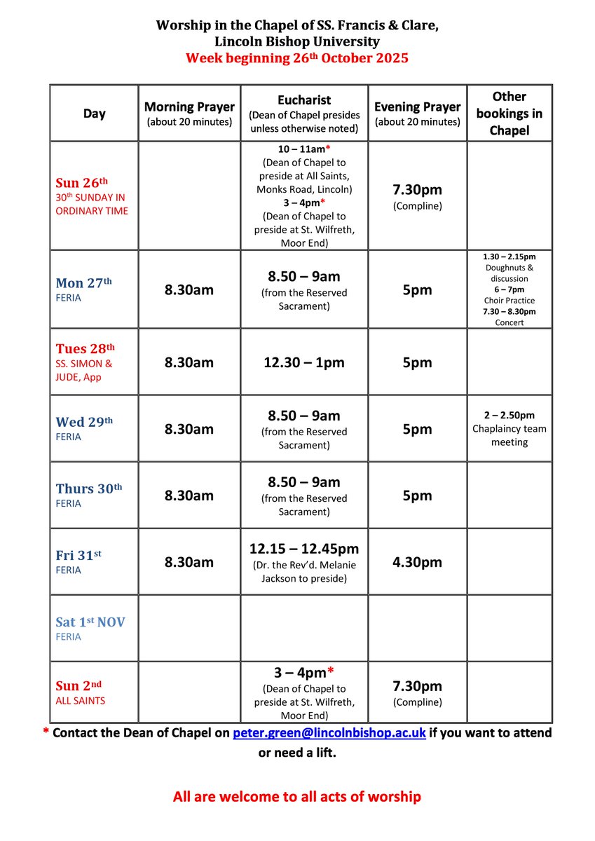 LincBUniChaplaincy tweet media