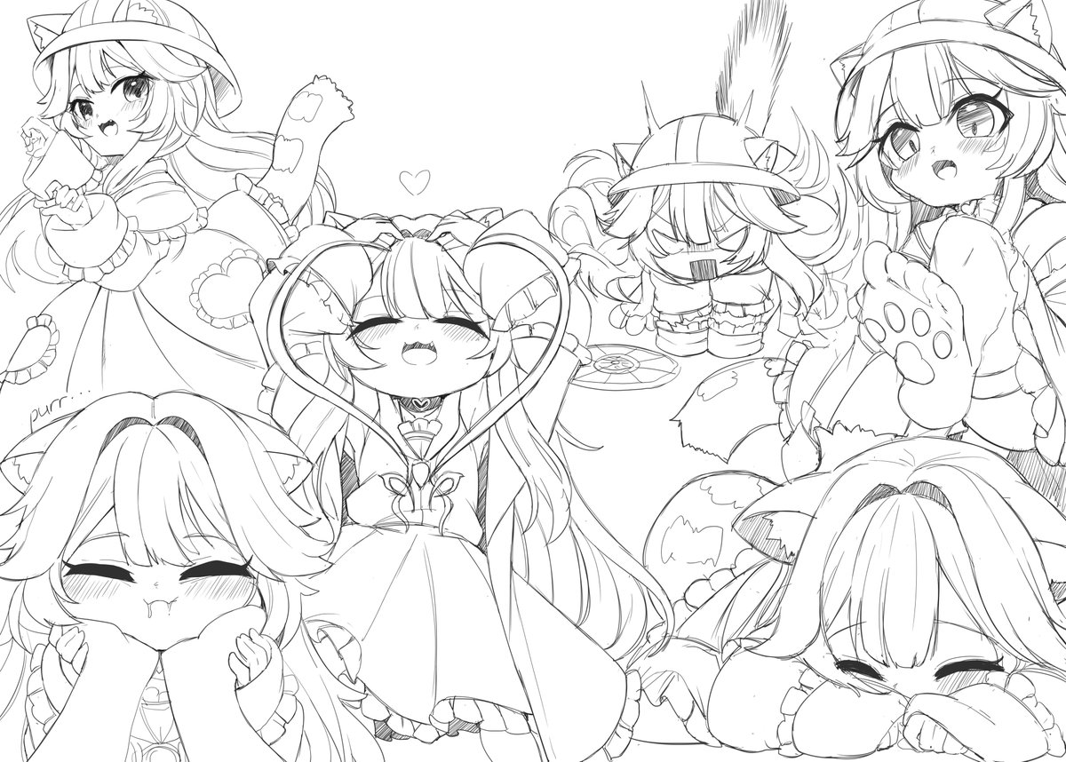 Dasketchci's tweet image. Baby Pink Leopard has shown up UwU

 #RaorArt