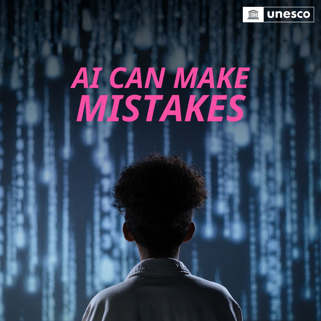 UNESCO_Addis's tweet image. Did you know #AI can invent legal cases, fake studies &amp;amp; realistic quotes? 🤖These fabrications can mislead journalists, policymakers &amp;amp; the public. AI can make mistakes-stay media &amp;amp; information literate. 👉 unesco.org/en/weeks/media… #GlobalMILWeek