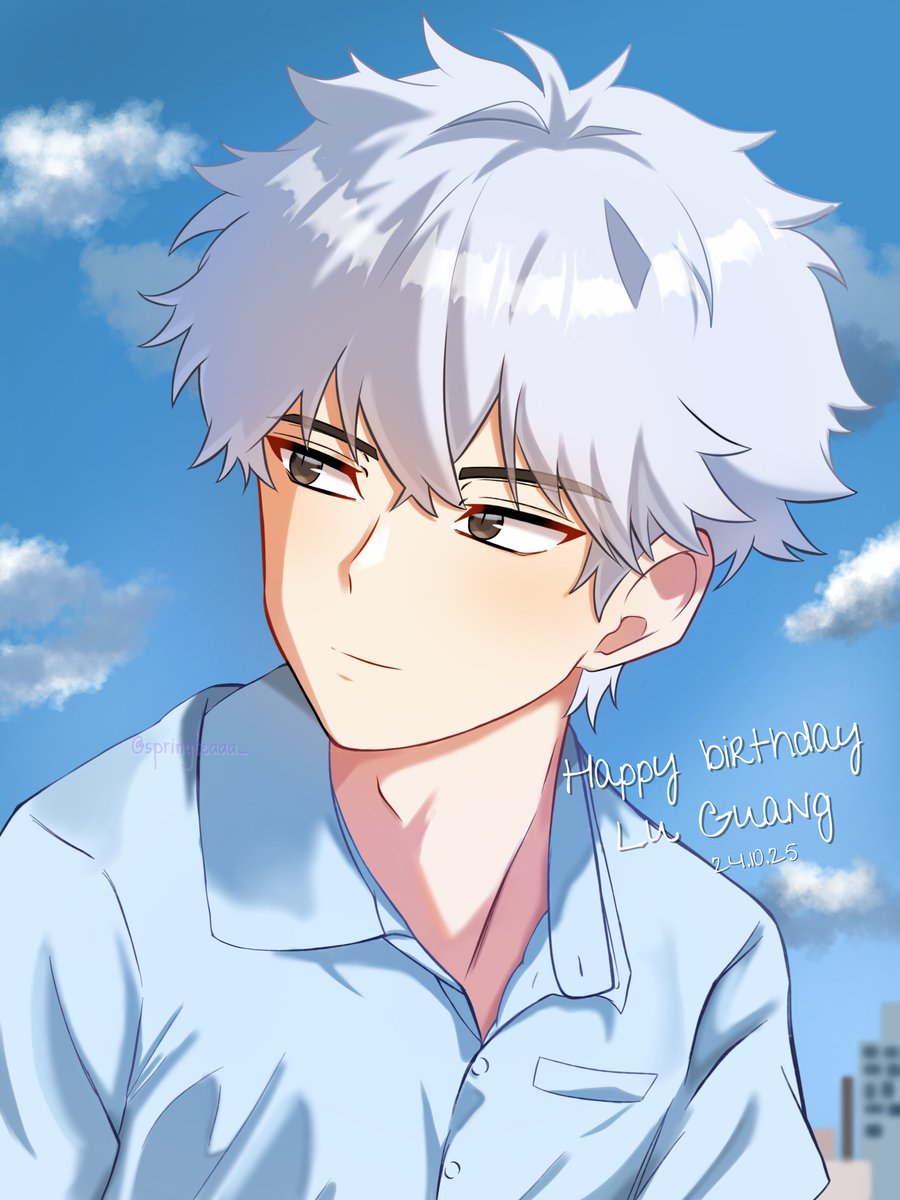 springteaaa_'s tweet image. hbd 🤍 #时光代理人 #LinkClick #陆光