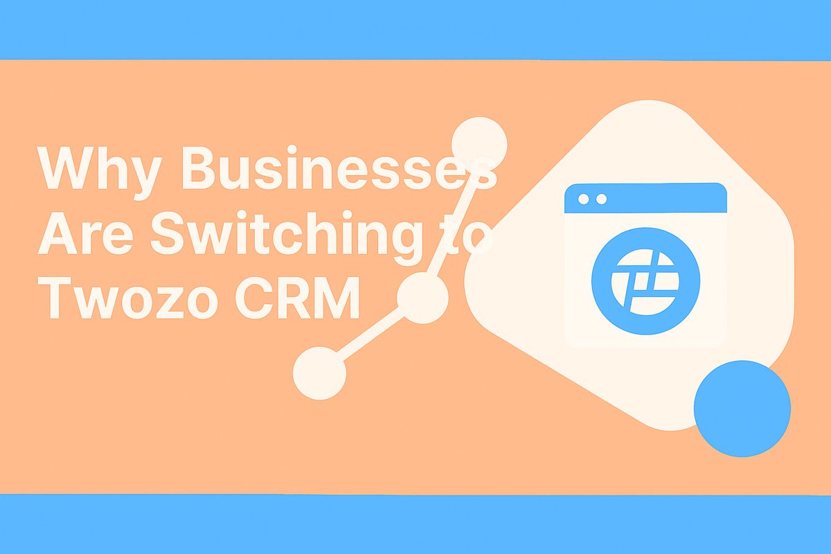 SmallBizCRM's tweet image. Why are so many small businesses switching to Twozo CRM? Smarter automation, faster sales, and fewer manual tasks. See why it’s trending 👉 url-shortener.me/7UQ4
#CRM #SalesAutomation #SmallBusiness
