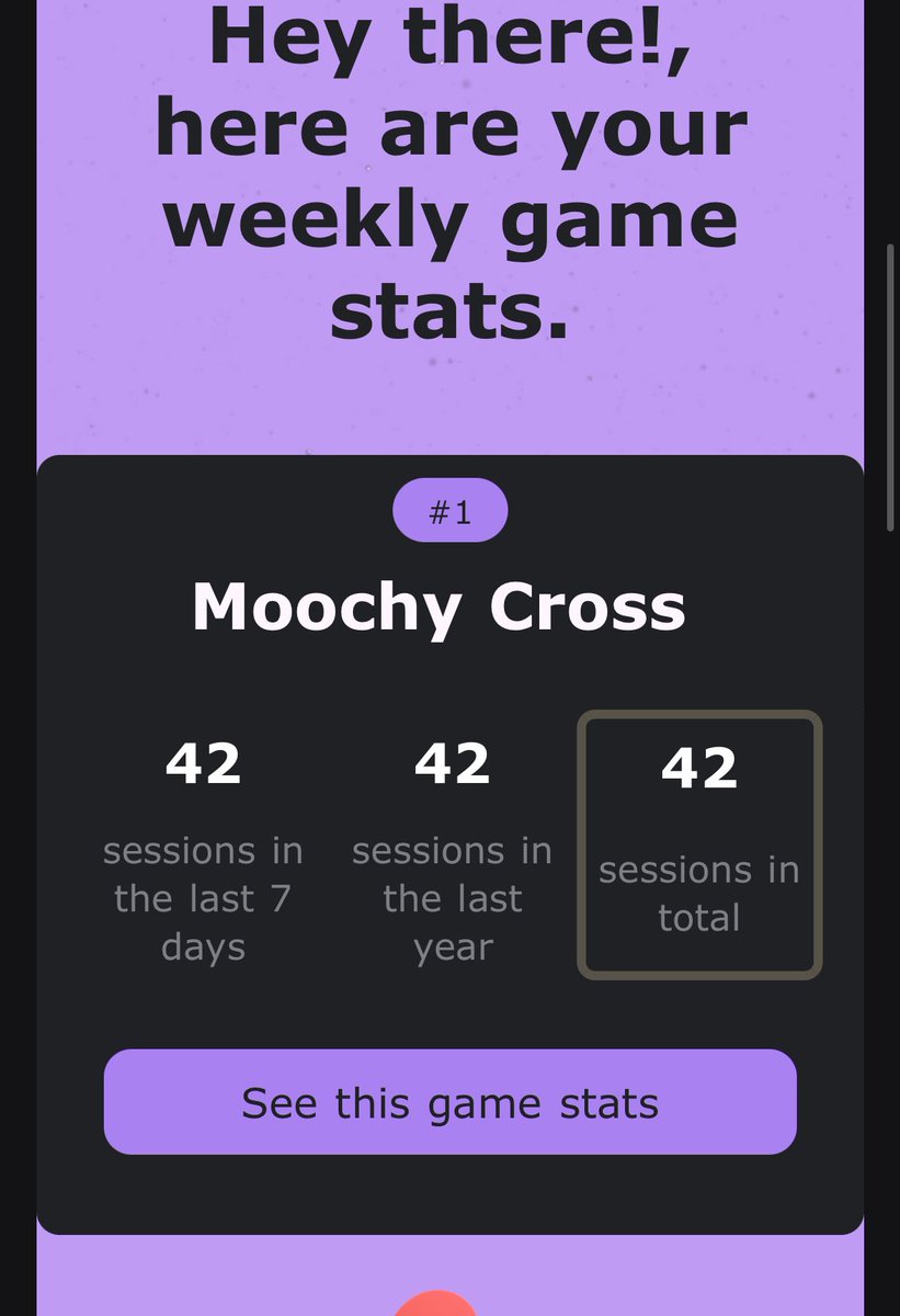 Gmoochy! Havent played moochy cross yet? 

You're kissing something