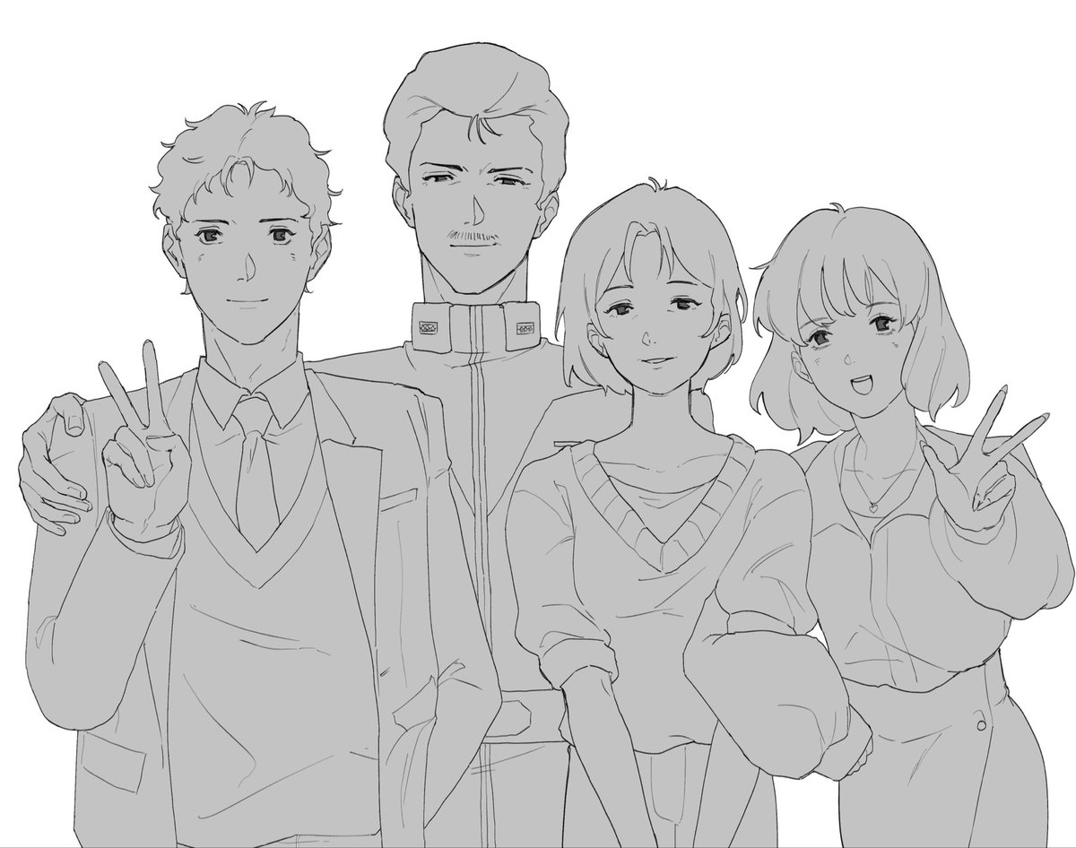 mogitatekantyou's tweet image. 閃光のハサウェイしなかった世界線のノア家の幻覚