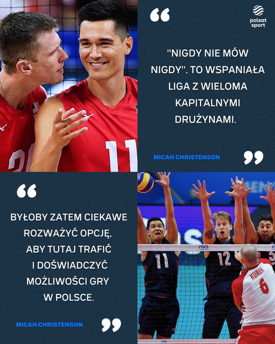 polsatsport's tweet image. Czy kiedykolwiek 𝐌𝐢𝐜𝐚𝐡 𝐂𝐡𝐫𝐢𝐬𝐭𝐞𝐧𝐬𝐨𝐧 był blisko, aby trafić do @PlusLiga_  ❓ 👀

#siatkówka