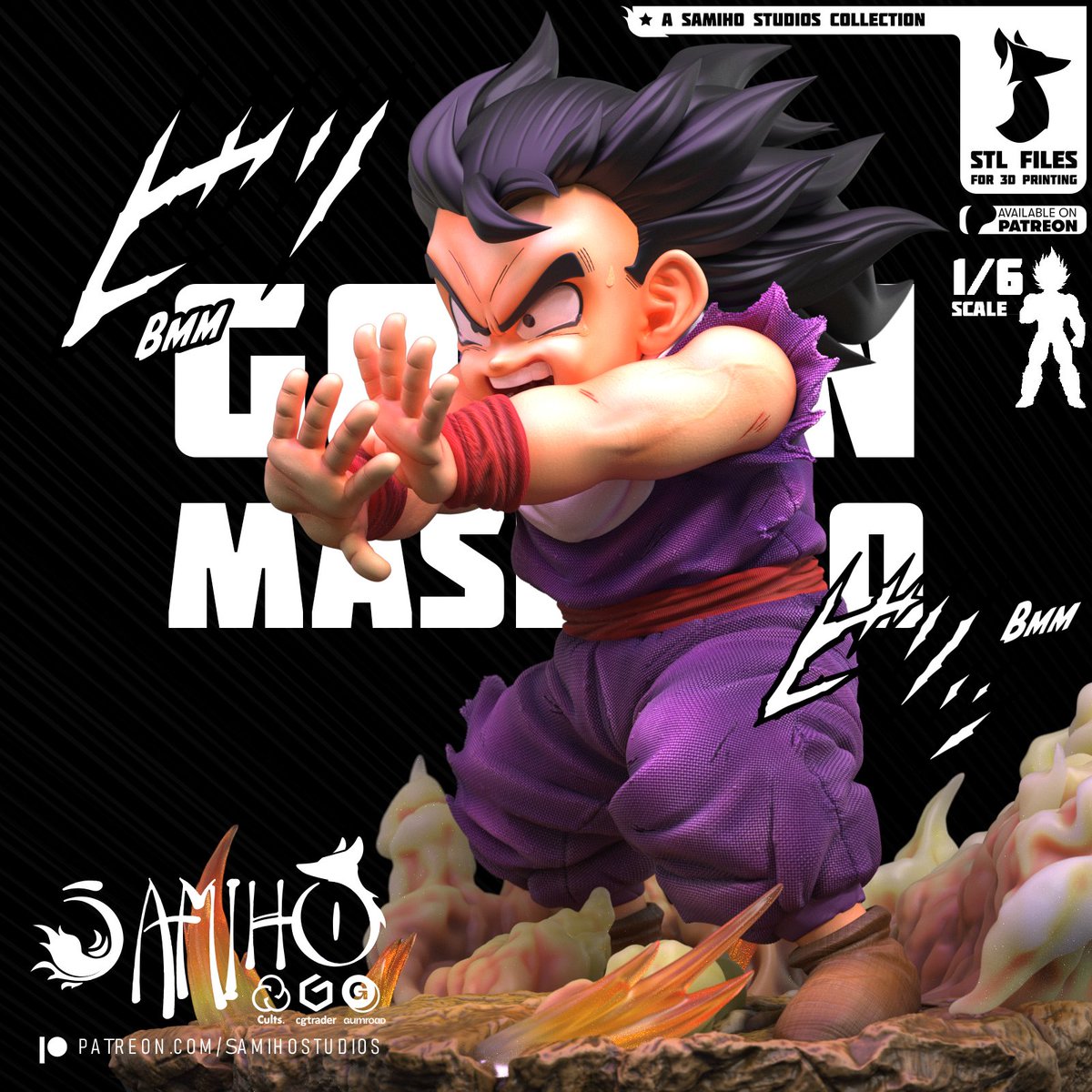 Gokuniverse_'s tweet photo. 🔥 Gohan - ¡Masenko! ☄️
Buenos días Saiyans!
Diseño de Gohan, siempre ha sido el personaje que mas potencial ha tenido, dicho por sensei Toriyama 🙌
🖨️ Para impresión 3D ✅
🗿 Diseño: Samiho Studios
Feliz Viernes!
#DragonBallZ #Gohan #3Dprint #Masenko https://t.co/TGjIf2RiRR