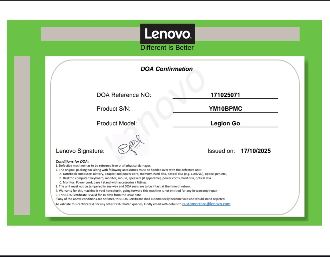 mosesdavid98's tweet photo. @Flipkart
@FlipkartSupport
@Lencare_In
@jagograhakjago
 @LenovoSupport
Flipkart's grievance team rejected my valid DOA certificate for Order ID OD335627213792292100, demanding a new one, causing delays &amp; harassment. NCH Docket: 8020561. Is this a scam to avoid responsibility? https://t.co/bCbIEH5hab