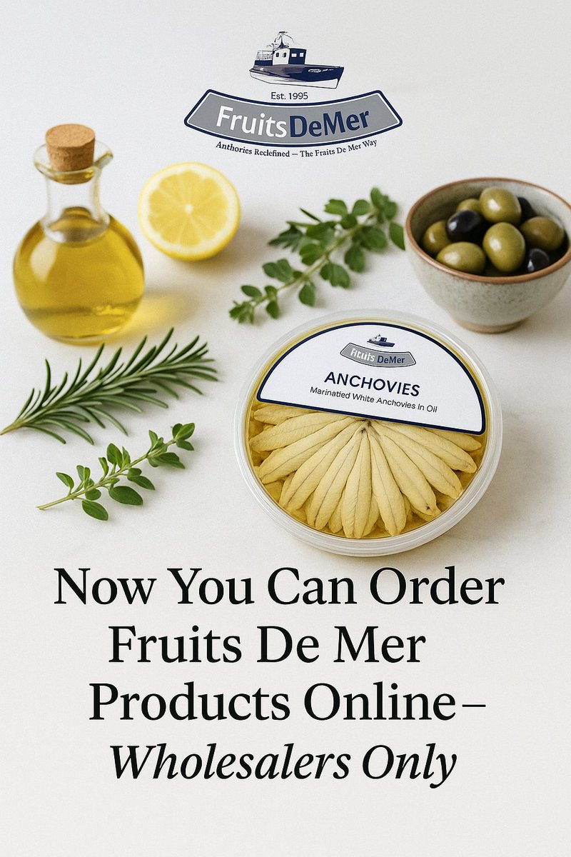 We’re excited to announce that Fruits De Mer products are now available to order online — exclusively for our wholesale partners.

Our new platform was designed to make your experience faster, easier, and more transparent than ever before.