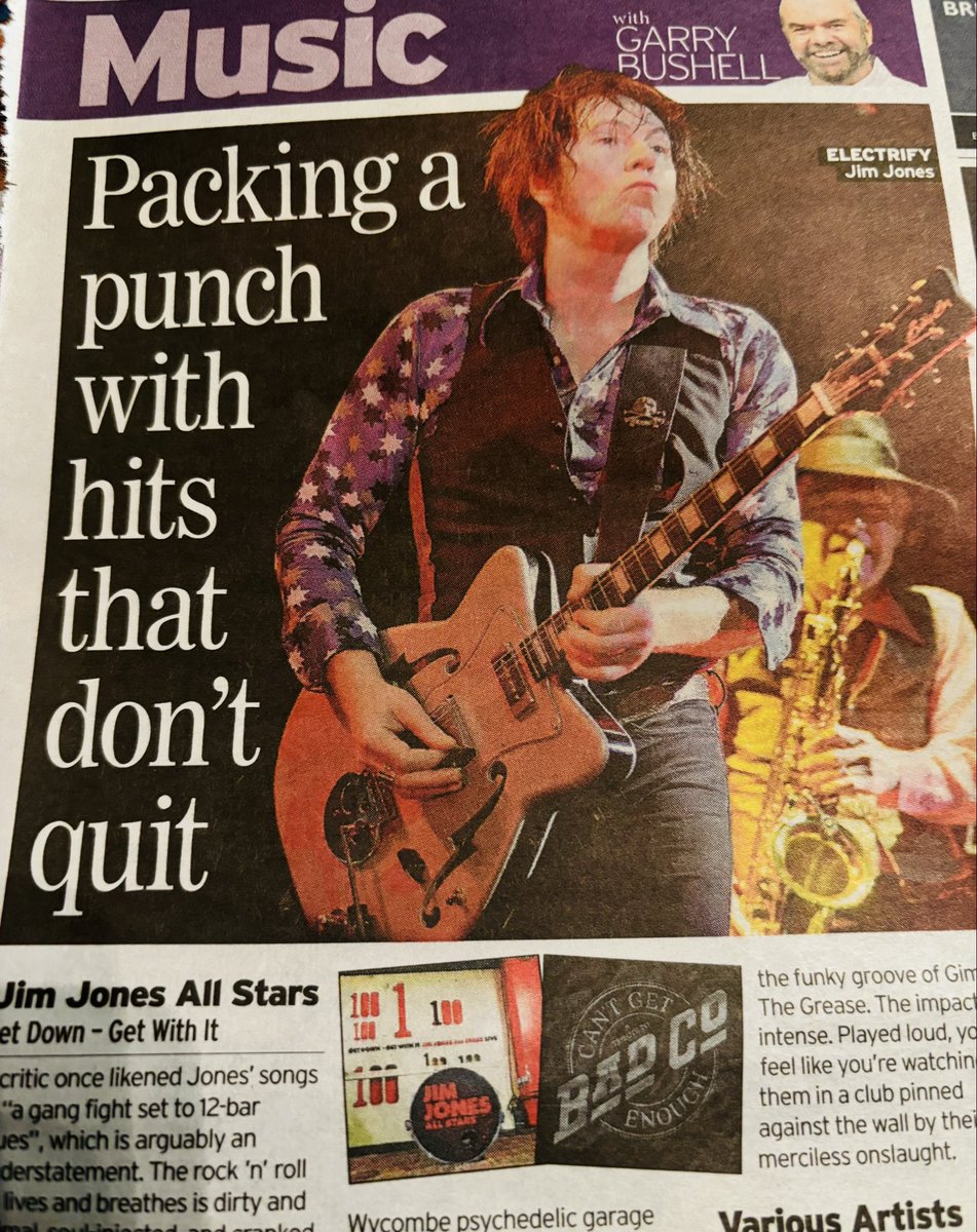 GarryBushell's tweet image. Today’s album reviews: the Jim Jones All Stars, Brandi Carlile, Spiritual Cramp &amp;amp; Elton John’s fab 50th Anniversary Captain Fantastic, all in @Daily_Express &amp;amp; @DailyMirror and online. Giddy up.