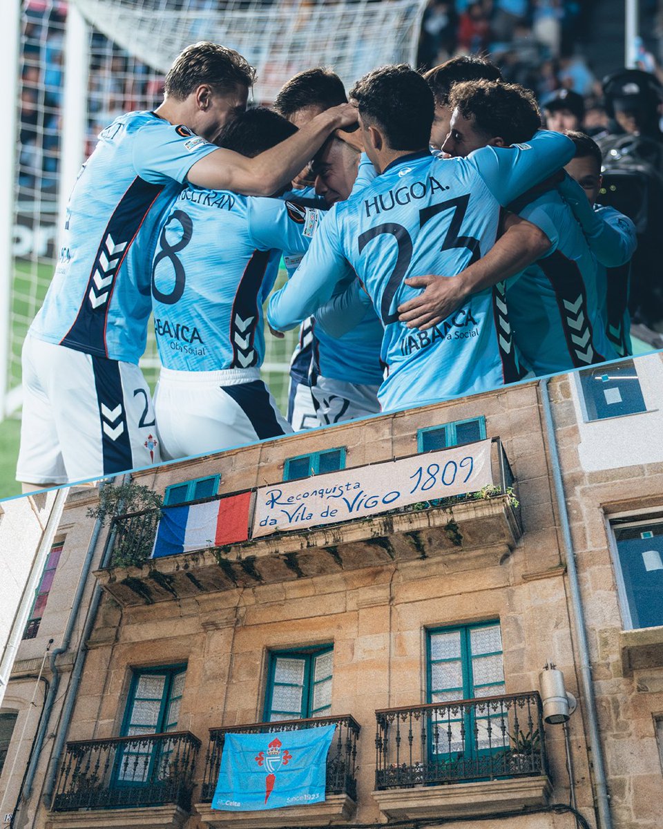 First european victory against a french team.

Not the first time we defeat them in Vigo, btw ⚔️