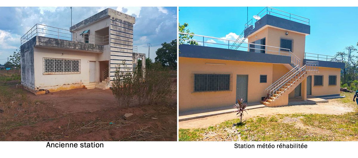 nana_ako83515's tweet image. Grâce à l’#ANAMET et au #FSRP, le #Togo dispose de nouvelles technologies satellitaires et stations #agrométéorologiques offrant des prévisions précises en temps réel. Ces informations, diffusées directement aux #agriculteurs, leur permettront d’anticiper et réduire les pertes.