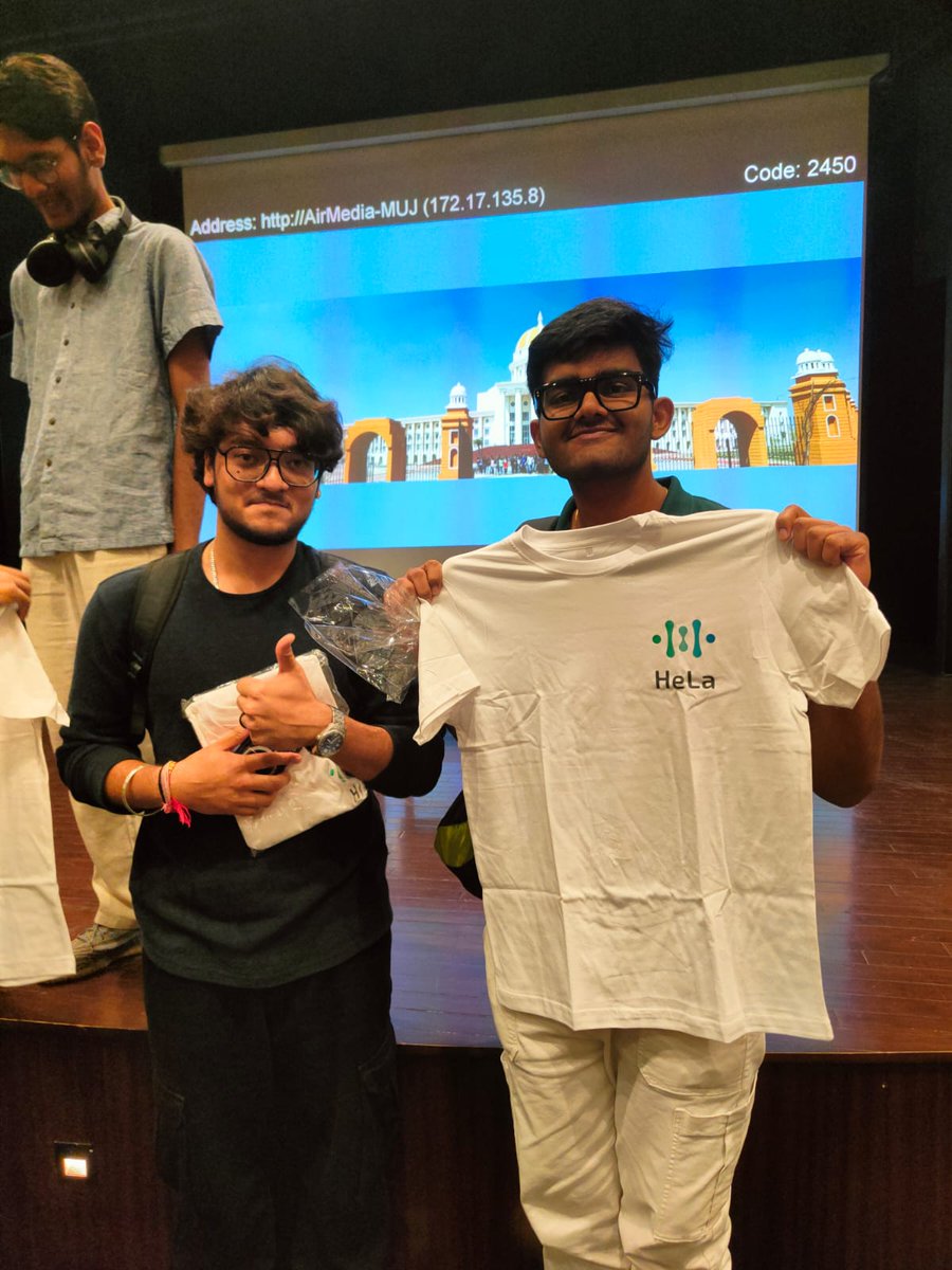 Hela_Network's tweet image. ✨ It’s a Wrap!

We’re thrilled to share the success of our recent HeLa Workshop hosted in collaboration with Manipal University!

A special thank you to @Shivams_twt for leading an engaging, hands-on session that guided students through the fundamentals of blockchain, an…