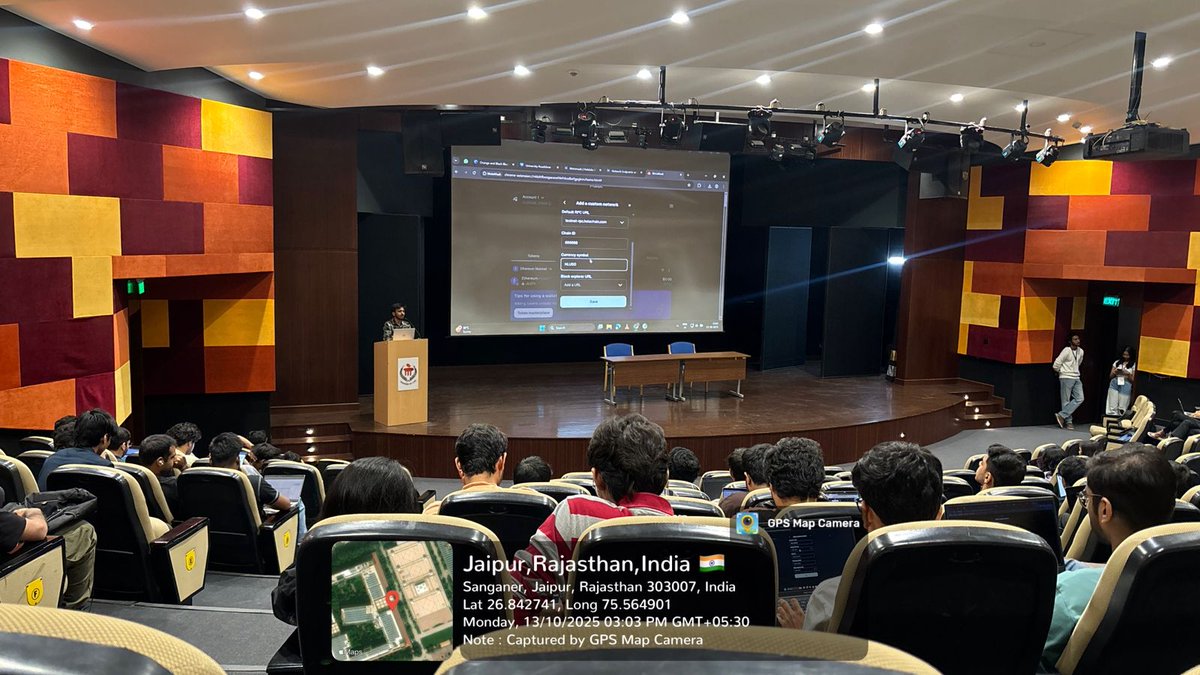 Hela_Network's tweet image. ✨ It’s a Wrap!

We’re thrilled to share the success of our recent HeLa Workshop hosted in collaboration with Manipal University!

A special thank you to @Shivams_twt for leading an engaging, hands-on session that guided students through the fundamentals of blockchain, an…