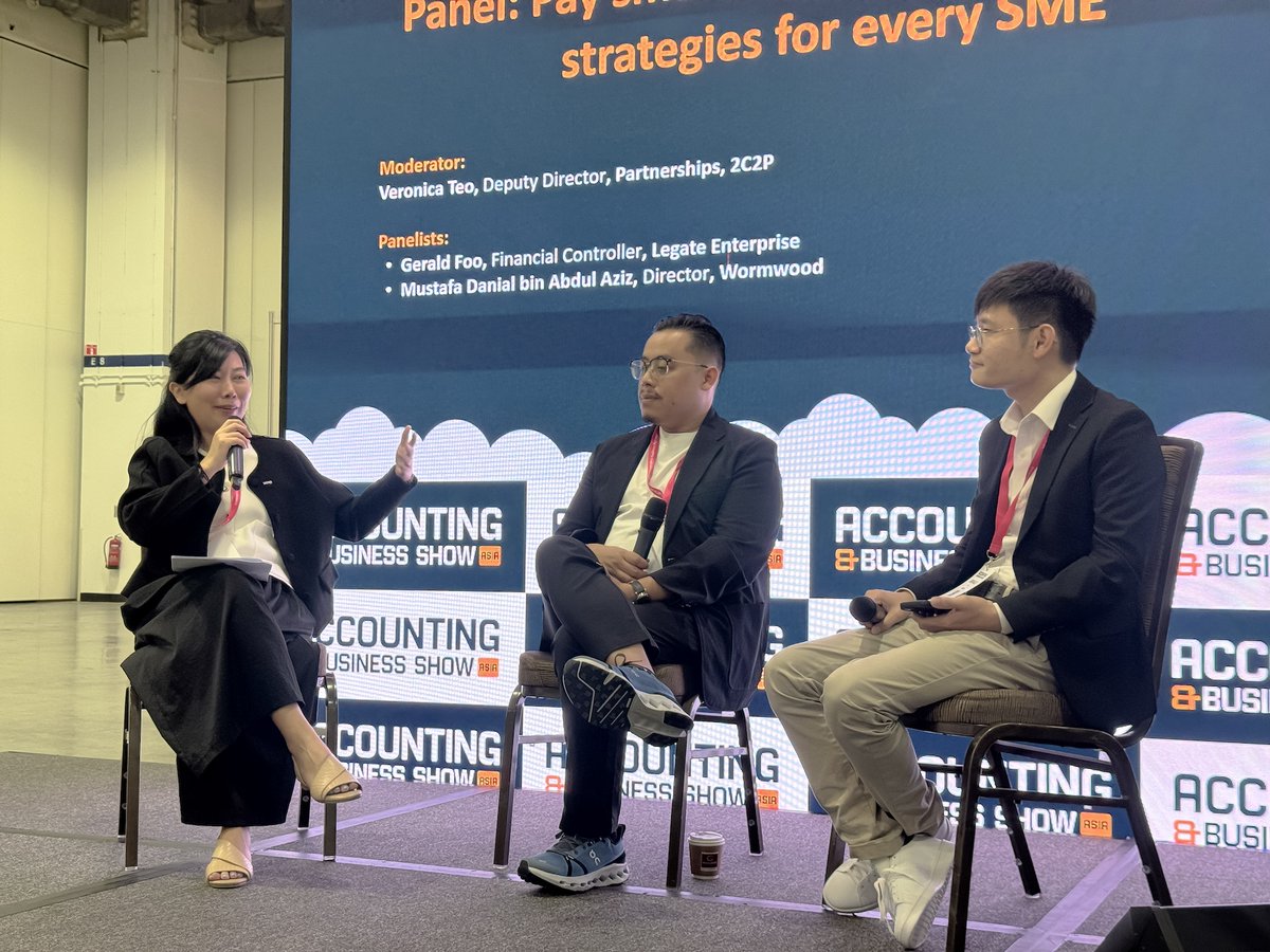 Thank you to everyone who attended our panel discussion at the Accounting &amp; Business Show Asia 2025! 🚀

Huge thanks to the organisers and the WorldFirst team for inviting us, and to everyone who joined the conversation.

Connect with us here: na2.hubs.ly/H01LygD0