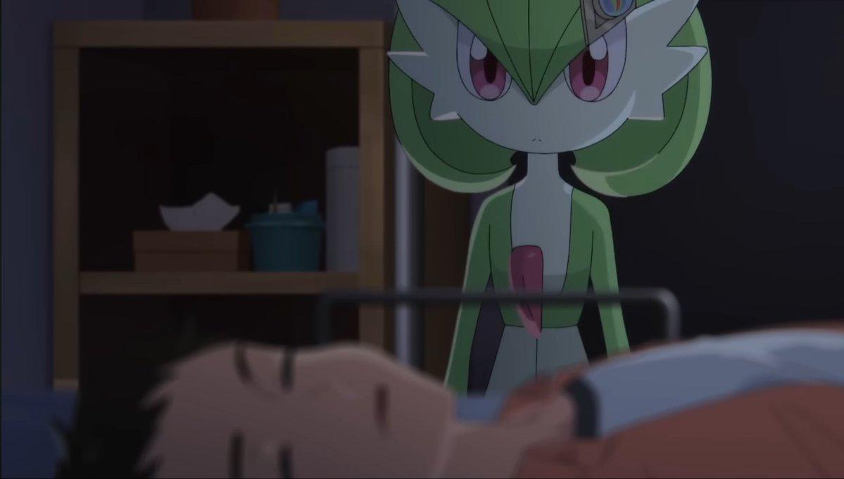 Gomimushi_Mk2's tweet image. なんかポケモン公式が子供の頃に出会ったラルトスと一緒に過ごしてサーナイトまで進化させて一緒にボールから出したまま暮らしてるpixivで死ぬほど観たシチュのショートアニメをお出ししてきたんだけどなに