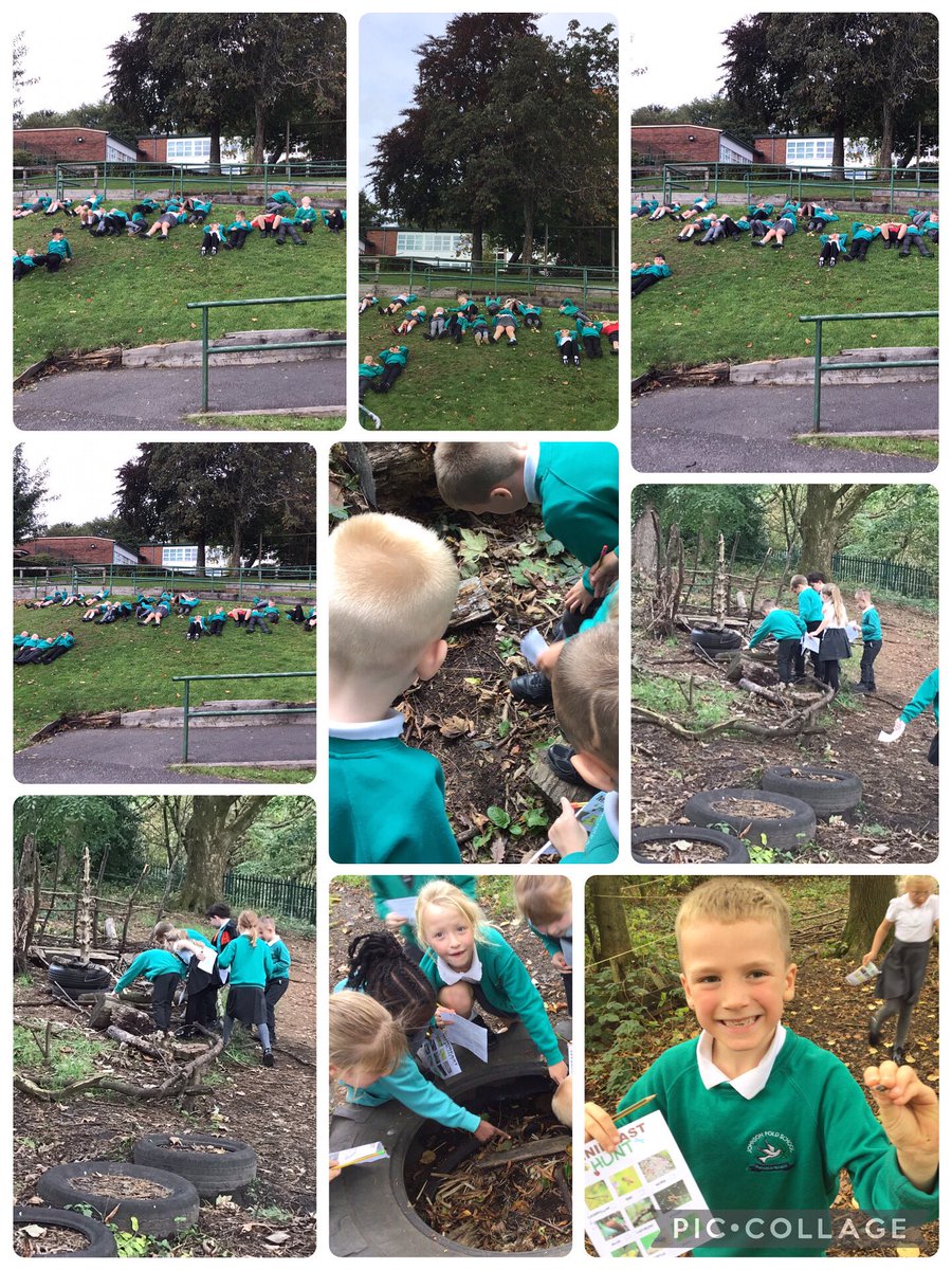 Year 2 have been completing their ‘100 things to do before you leave Johnson Fold.’ They have been looking under a big rock in the forest and have been searching for shapes in the clouds 🕊