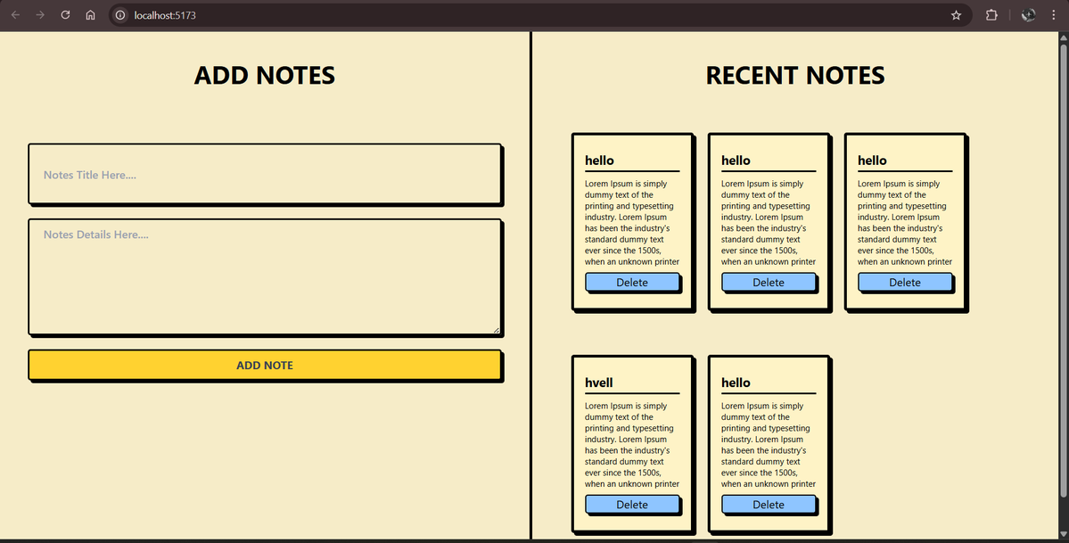 Shrishtii6_'s tweet image. Day 6 of #WebDevelopment ✅
- built a notes app with React today.
- also practiced Tailwind along with it.
#CodingJourney #100DaysOfCode