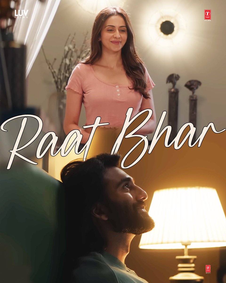 BollyTellyBuzz's tweet photo. Some stories are best told in melodies… #RaatBhar song out now🌙✨
#RaatBhar Streaming Now!👇🏻
#DeDePyaarDe2 in cinemas on 14th Nov 🎟️
#DeDePyaarDe #DeDePyarDe #DeDePyarDe2 #Rakul #RakulPreet #RakulSingh #RakulPreetSingh #RakulSinghPreet https://t.co/AgDq4cjEkh