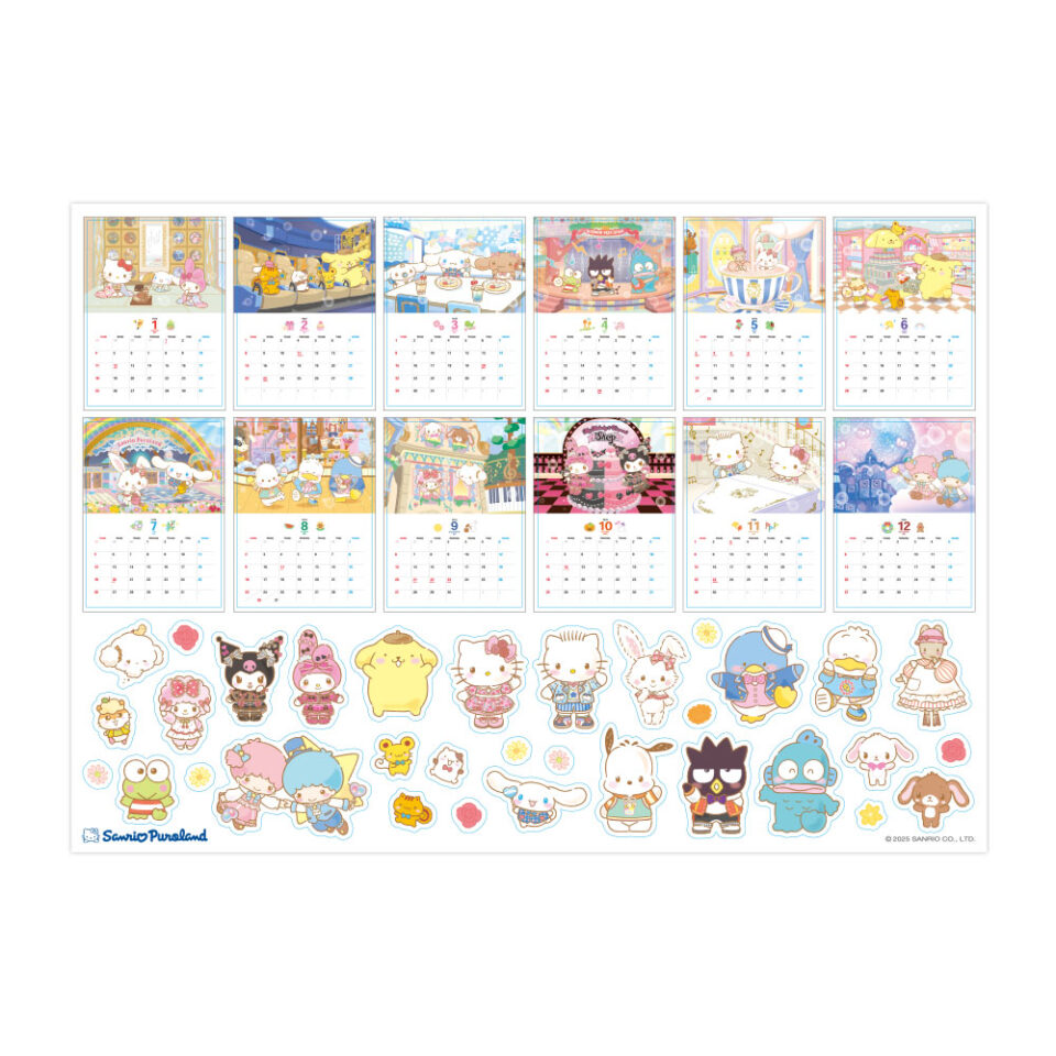 ＼⚠️新商品【予告】📣🆕／
サンリオピューロランドにて「カレンダー(2026)」が11/7(金)より発売開始🥹🩷
わああああ、今年のピューロカレンダーも可愛い…😭💕
ぜひチェックしてみてね🫶

■購入：サンリオピューロランド・エントランスショップ
■発売日：11月7日(金)～
■ラインナップ：