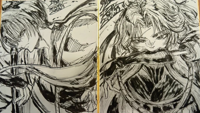 11/1コミパ37景品用下書きその2。 