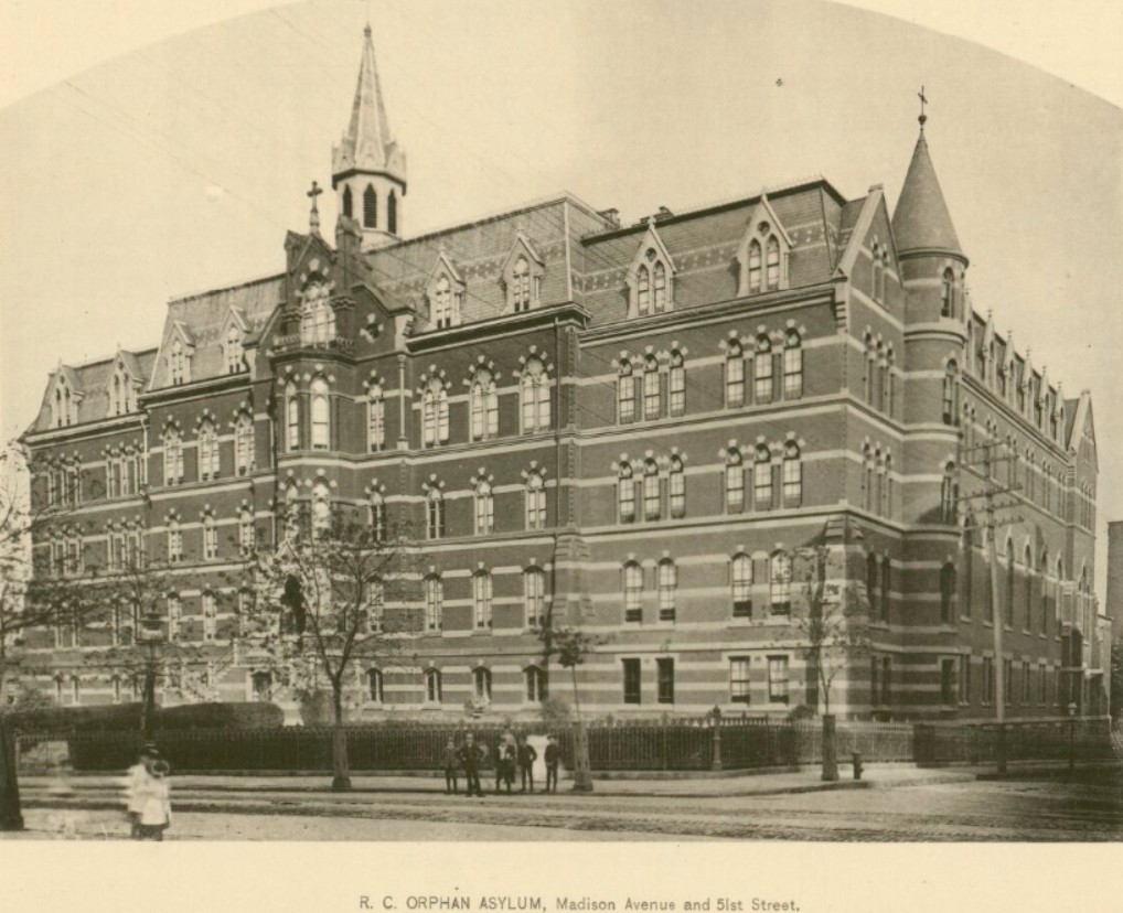 AwakeAfter (@looykurt) on Twitter photo "R. C. Orphan Asylum, Madison Avenue and 51st Street" NYC.
Built in the 1850's. Demolished. A very dark side of human history.
Image ca 1885. "R. C. Orphan Asylum, Madison Avenue and 51st Street" NYC.
Built in the 1850's. Demolished. A very dark side of human history.
Image ca 1885.