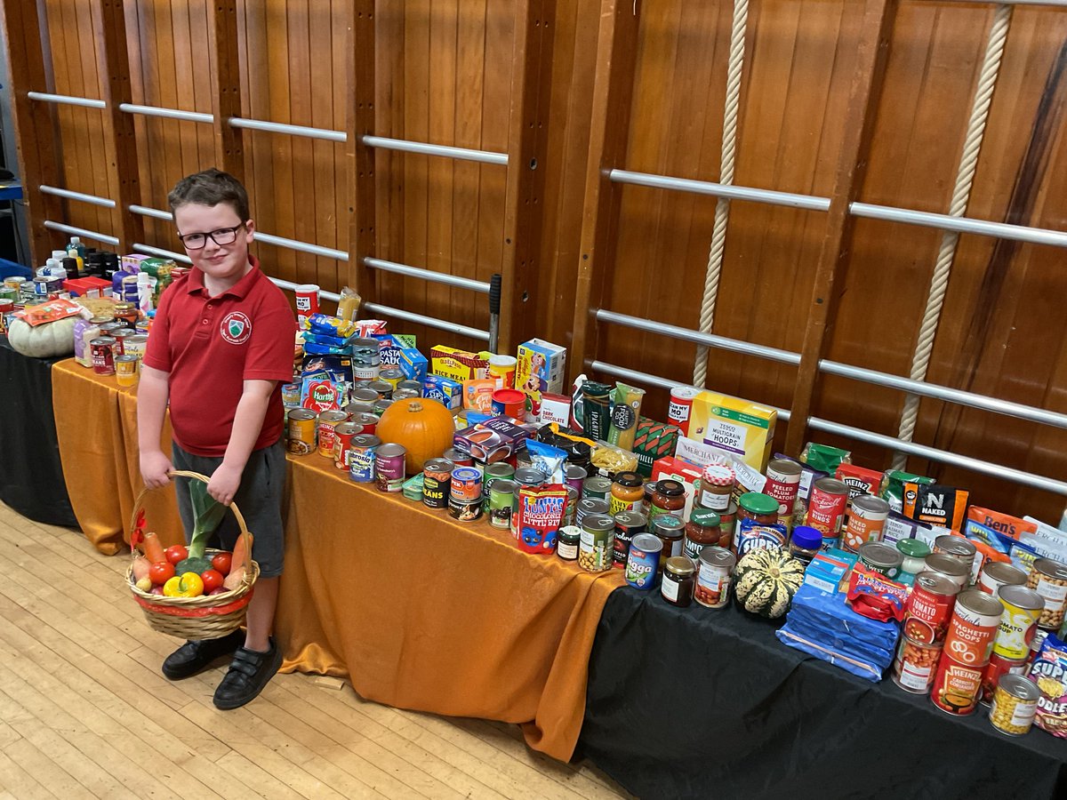 Thank you to all who donated to our harvest collection this year. We had some very generous donations and enjoyed a fantastic harvest assembly with instrumental and vocal performances from all classes. We are proud to have such talented and caring learners in our school. Diolch!