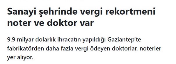 📌 Doktorların vergi rekortmeni olması bir “zenginlik göstergesi” değil, adaletsiz vergi sisteminin sonucudur!
💬 Fabrikatörler, sanayiciler, büyük holdingler çeşitli vergi istisnaları ve muafiyetlerle korunurken; emeğiyle çalışan hekimler gelirinin neredeyse yarısını vergi
