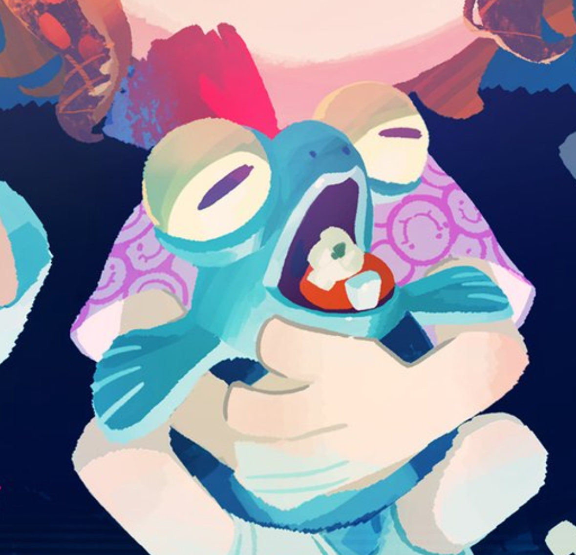 아 꼬연 귀여워어어어어ㅋ 팝콘 먹을 수 있냐고