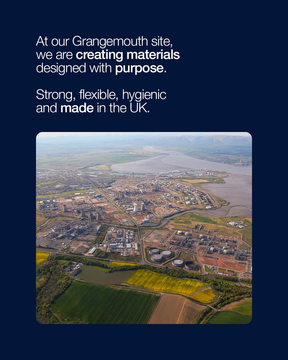 INEOS's tweet image. From hygiene to insulation, packaging to playtime, it’s part of what keeps our homes, hospitals and industries running smoothly.

At our Grangemouth site @INEOS_GM, we make ethylene - the key building block of the chemical industry. It’s not just a product; it’s a vital link in a…