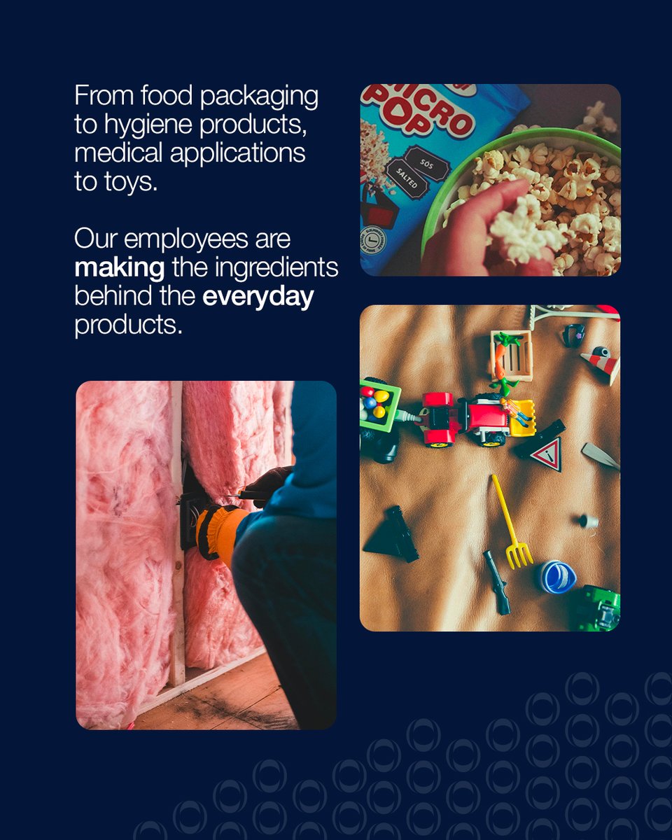 INEOS's tweet image. From hygiene to insulation, packaging to playtime, it’s part of what keeps our homes, hospitals and industries running smoothly.

At our Grangemouth site @INEOS_GM, we make ethylene - the key building block of the chemical industry. It’s not just a product; it’s a vital link in a…