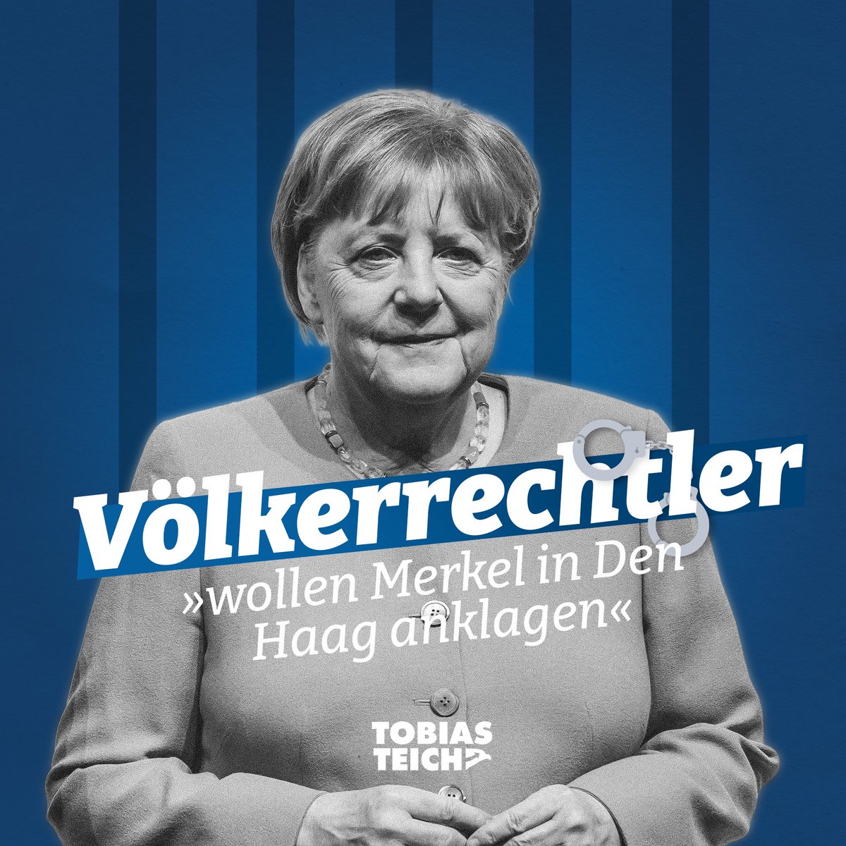 Tobias Teich, MdB (@tobiasteich_by) on Twitter photo Muss Merkel jetzt in den Knast? 🇩🇪⚖️
Statt in Den Haag sollte Angela Merkel in Deutschland vor Gericht stehen. Nicht wegen angeblicher „Verbrechen gegen Migranten“, sondern wegen der Verbrechen, die ihre Politik am eigenen Volk angerichtet hat.
Millionen Menschen ins Land zu Muss Merkel jetzt in den Knast? 🇩🇪⚖️
Statt in Den Haag sollte Angela Merkel in Deutschland vor Gericht stehen. Nicht wegen angeblicher „Verbrechen gegen Migranten“, sondern wegen der Verbrechen, die ihre Politik am eigenen Volk angerichtet hat.
Millionen Menschen ins Land zu