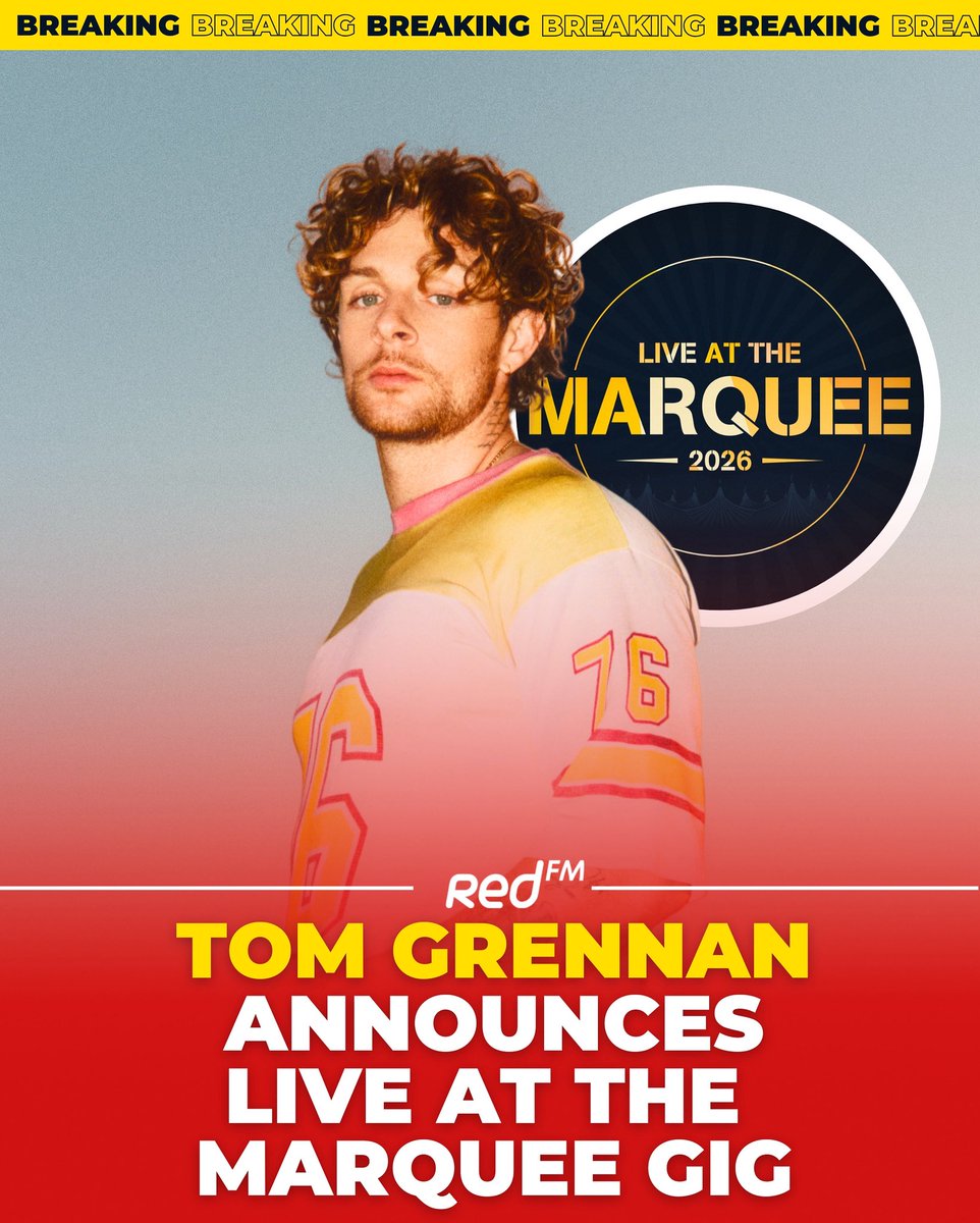 CorksRedFM's tweet image. Tom Grennan will play @LATMofficial on July 9th next summer 🙌
