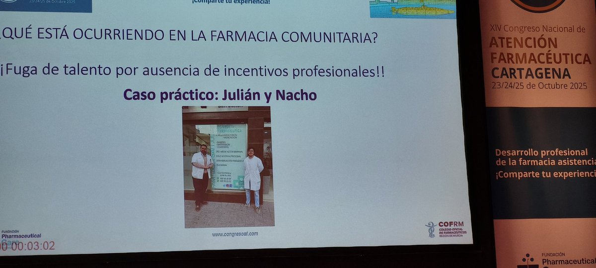 Super interesante la ponencia de Olatz Vergniory en el <a href="/PhCare_es/">Fundación Pharmaceutical Care España</a> en # Cartagena.
Enhorabuena