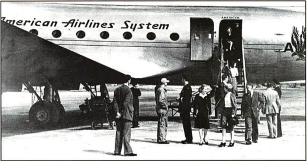 ✈️ #OnThisDay 80 years ago, history was made.
American Overseas Airlines’ flagship aircraft, London, touched down at <a href="/ShannonAirport/">Shannon Airport</a>!  

It was the first land-based, scheduled, commercial transatlantic passenger flight from the U.S. to Europe, and it paved the way for how we all