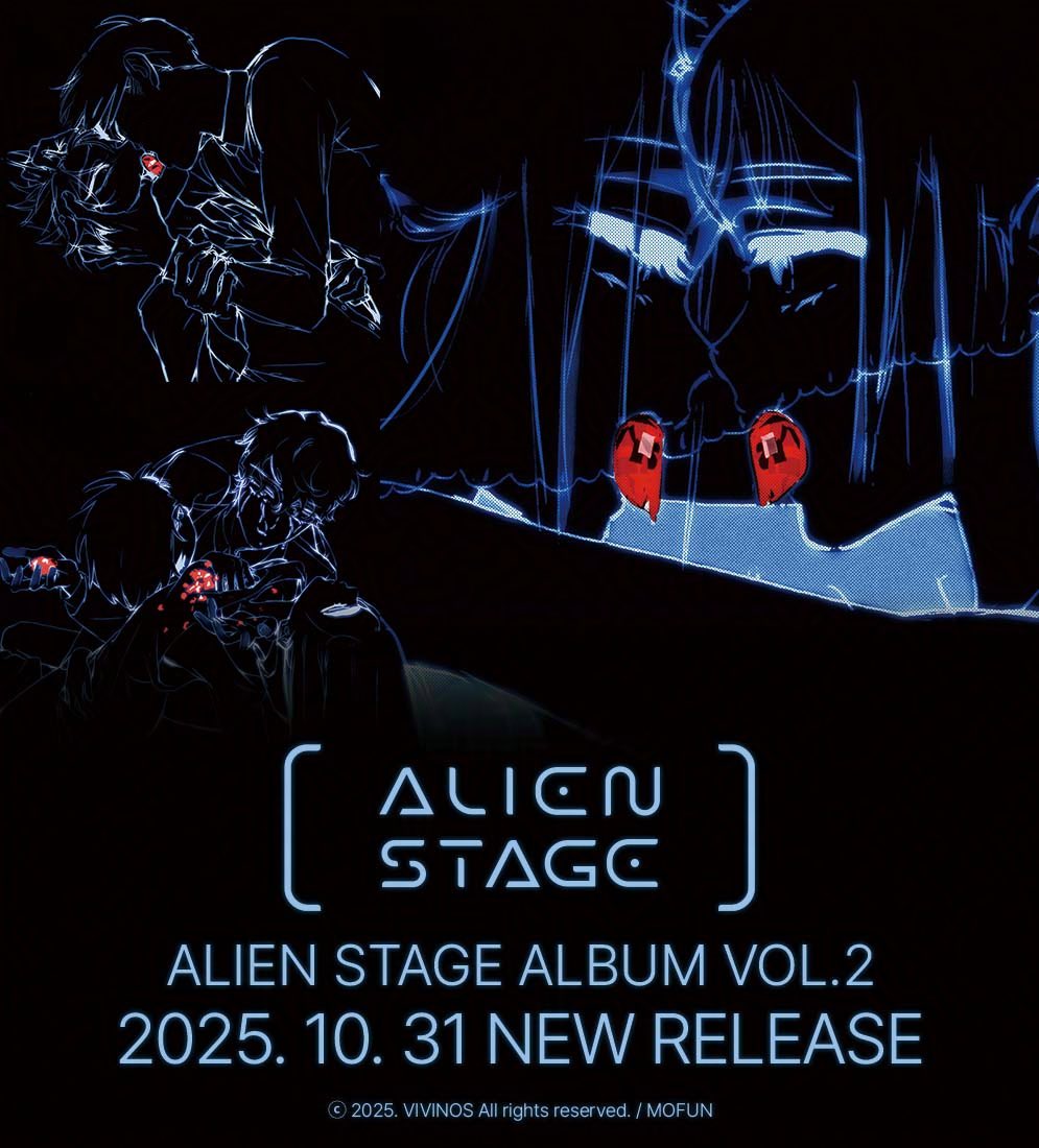 ALIEN STAGE ALBUM VOL.2 
2025.10.31 6:00 PM KST

#ALNST #에이스테