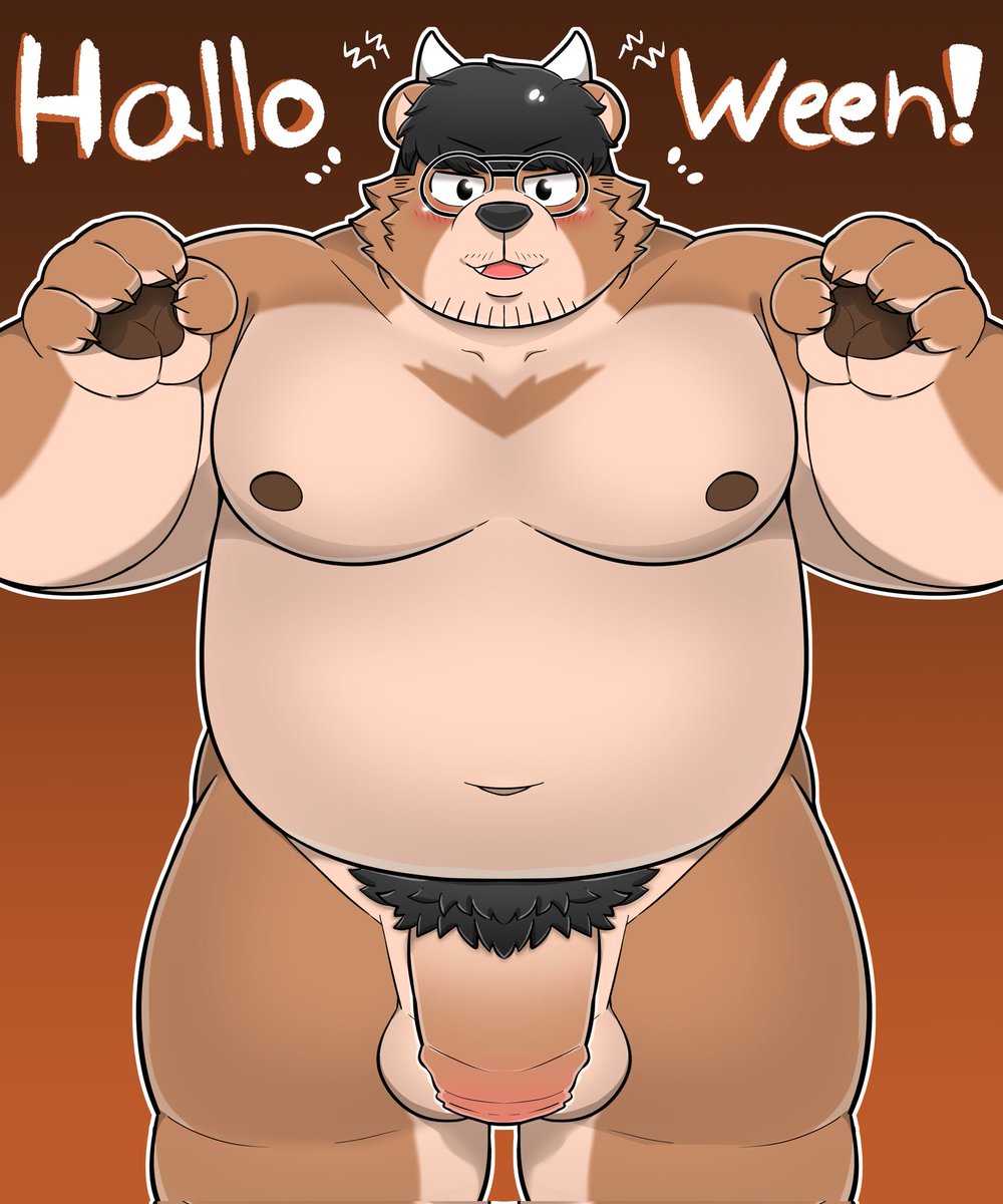 Happy Halloween! 🎃👻 
Drawing for <a href="/wnp55535995/">whale bear 🅴</a> 🐻✨