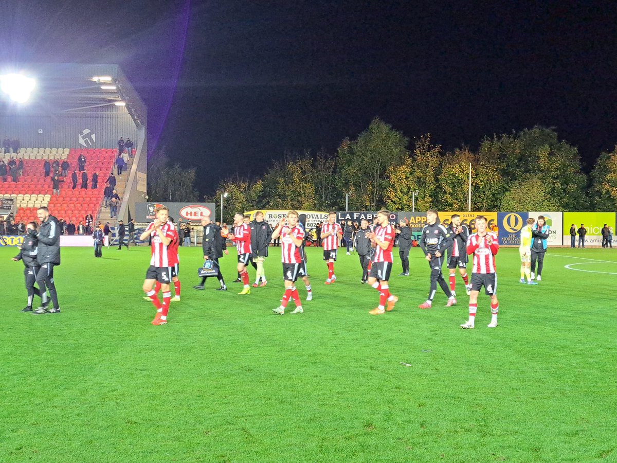 What a night! Only waited 29 years to get to my first derby match and it didn't disappoint. SJP was bouncing <a href="/OfficialECFC/">Exeter City FC</a>