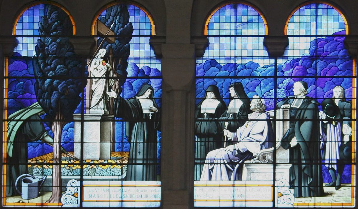 Figure tutélaire de #Marseille, Mgr de #Belsunce, évêque de 1709 à 1755, consacra la ville au #SacréCœur au plus fort de la terrible peste qui la décima en 1720. Fait pair de #France par #LouisXV en 1723, il a sa statue au pied de la Major. Cours, quartier et Institut à son nom.