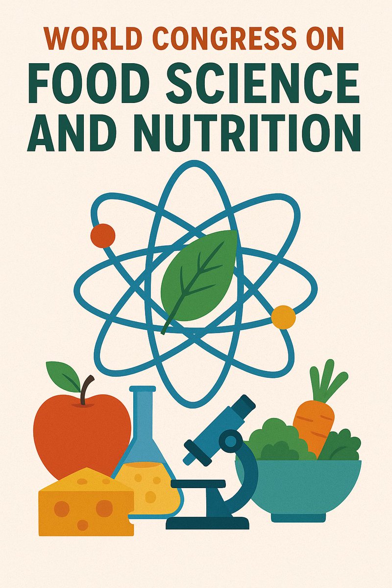 swhitmore__'s tweet image. Exploring the future of global food innovation! 🍎 Join leading researchers, scientists, and nutrition experts at the World Congress on Food Science and Nutrition — where science meets sustainability for a healthier tomorrow. 🌍✨#FoodScience2025 #NutritionSummit #HealthyFuture