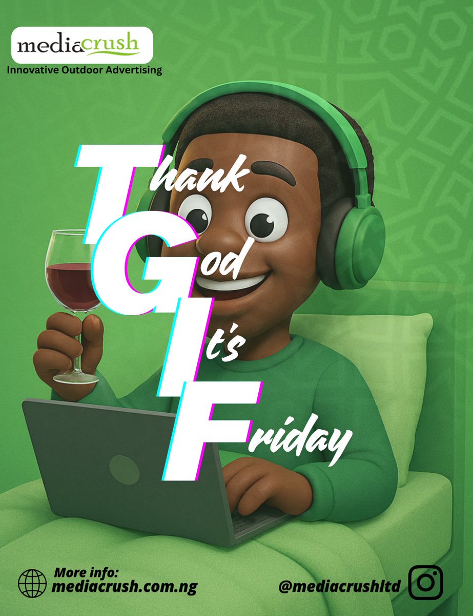 🎉 TODAY IS FRIDAY! 💃😌 What a week at MediaCrush: ideas, meetings, milestones, &amp; progress! 🙌❤️ Taking a moment to soak it in before a well-deserved break. Here’s to rest &amp; recharging for a stronger comeback! 💼✨ #TGIF #MediaCrush #Advertising #Relax