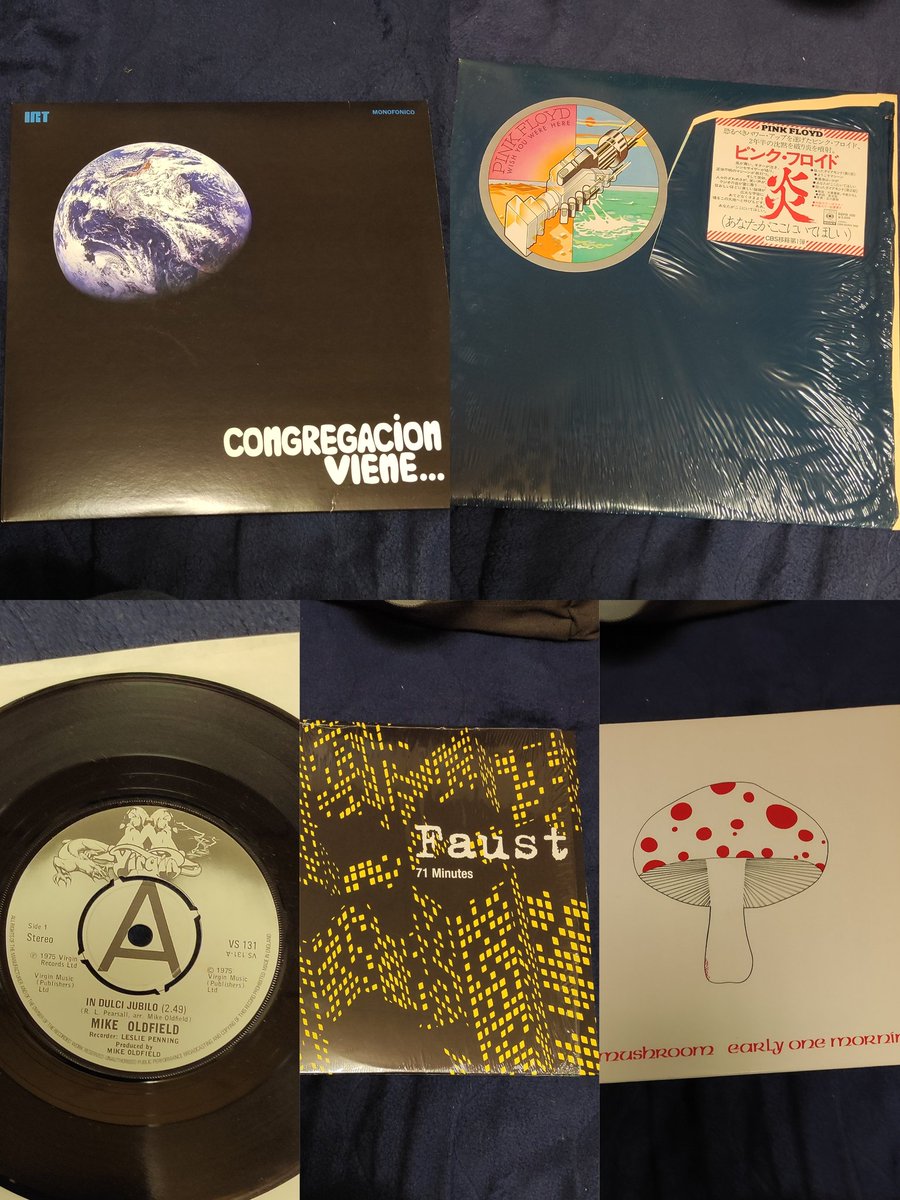 昨夜の「フォーキーなプログレ」選曲です

1巡目
EL&amp;P/Lucky Man
Family/Spanish Tide
Horslips/Bím Istigh Ag Ól
Duncan Browne/Ragged Rain Life
Congregacion/Arrebol
2巡目
Mike Oldfield/In Dulci Jubilo
Pink Floyd/Wish You Were Here 
Faust/Psalter
締め
Mushroom/Early One Morning