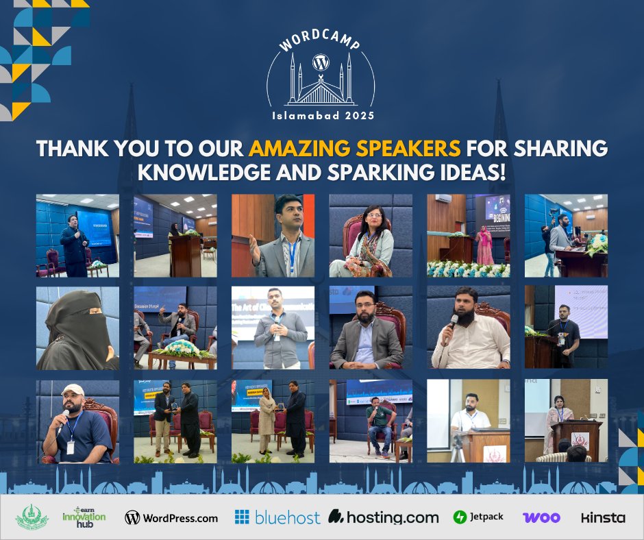 WordCamp Islamabad tweet media