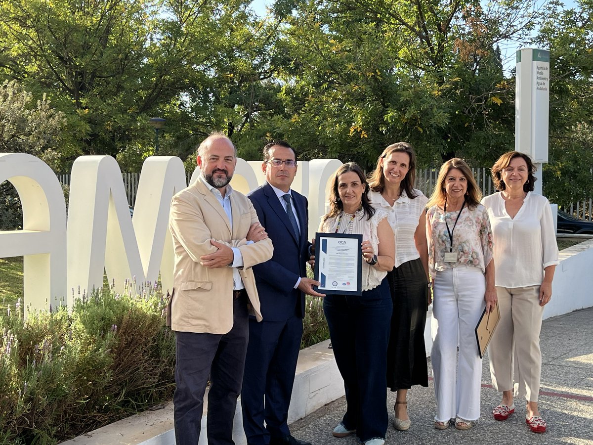 💪La Agencia renueva su compromiso con la mejora continua y supera con éxito la reevaluación de su Sistema de Gestión Integrado #SGI #Calidad #SeguridadLaboral #Sostenibilidad #ISO9001 #ISO14001 #ISO45001 <a href="/MedioAmbAND/">Consejería de Sostenibilidad y Medio Ambiente</a> <a href="/AndaluciaJunta/">Junta de Andalucía</a> <a href="/AgriculturAnd/">Consejería AgriPesca</a> 
lajunta.es/60mfe