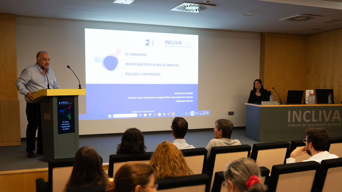INCLIVA (@incliva_iis) on Twitter photo 🗞️ INCLIVA celebra una jornada sobre salud mental para el intercambio de ideas en la elaboración de nuevos proyectos de investigación en psicosis y depresión
🔗 incliva.es/incliva-celebr… 🗞️ INCLIVA celebra una jornada sobre salud mental para el intercambio de ideas en la elaboración de nuevos proyectos de investigación en psicosis y depresión
🔗 incliva.es/incliva-celebr…