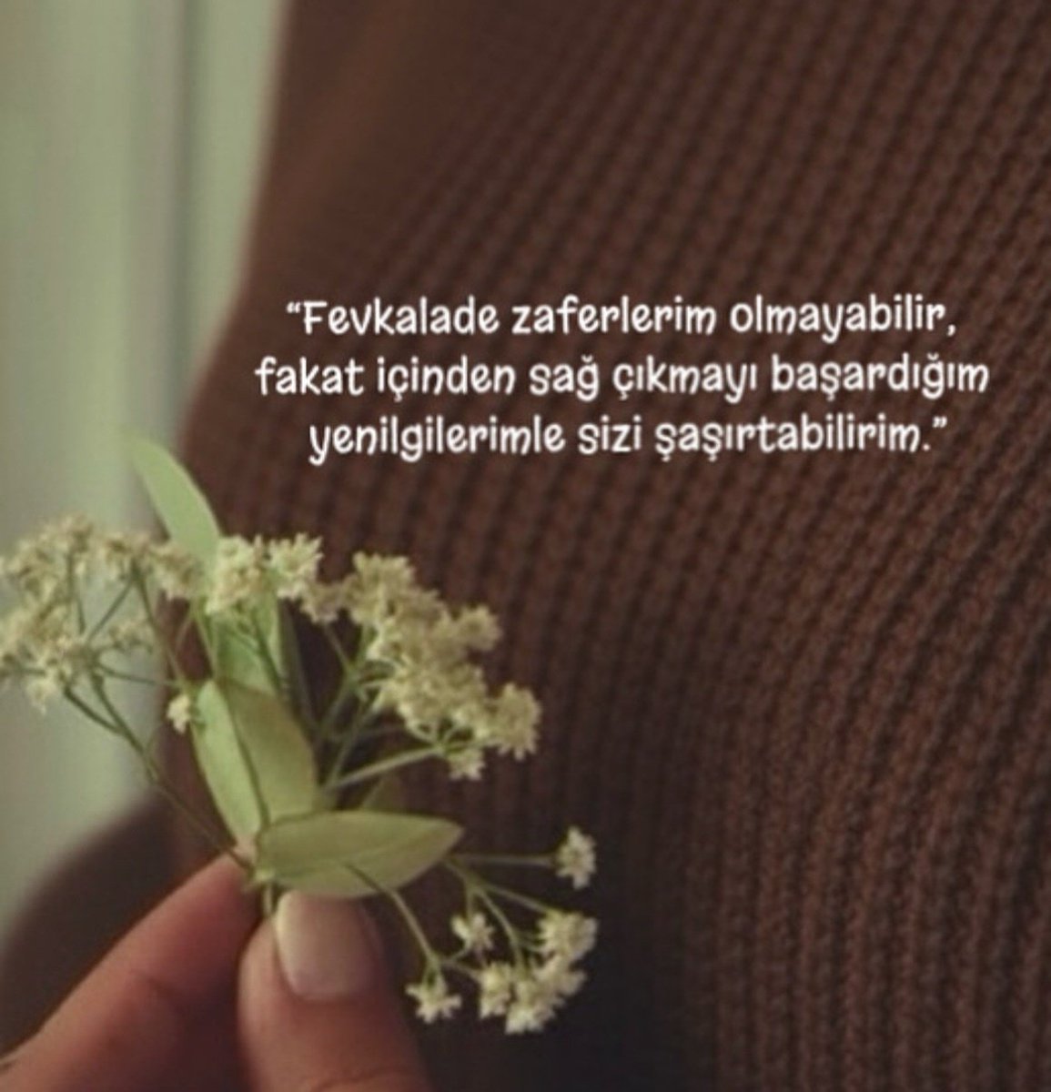 Yenilgi yenilgi büyüyen bir zafer...