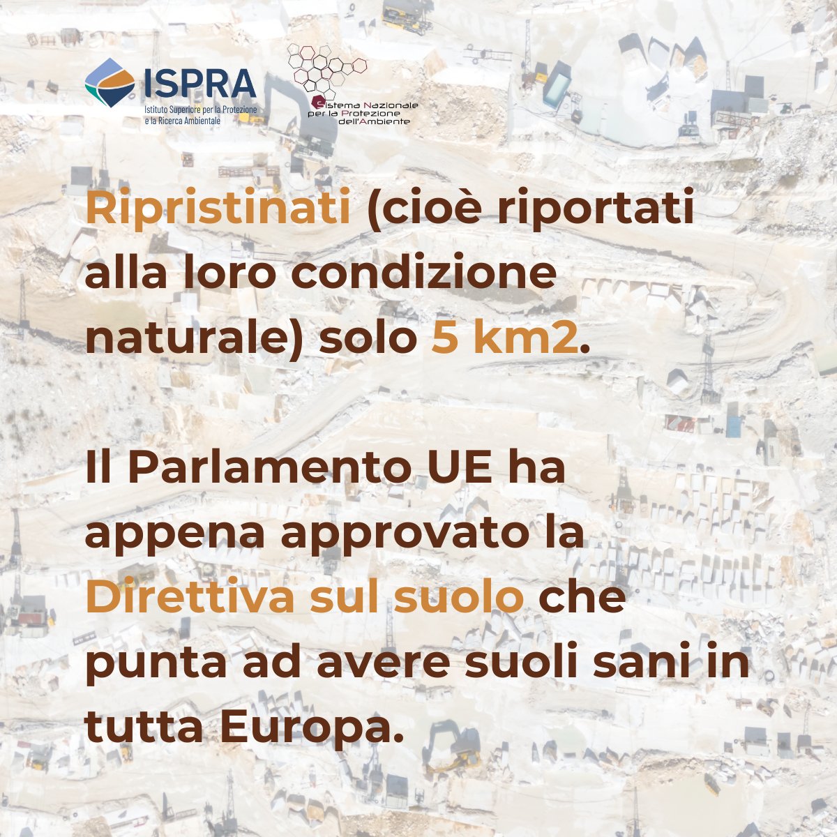 🏗️ Consumo di #suolo: pubblicato il nuovo Rapporto <a href="/SNPAmbiente/">SNPA</a>.

Tutti i dati👇
bit.ly/42yagG0