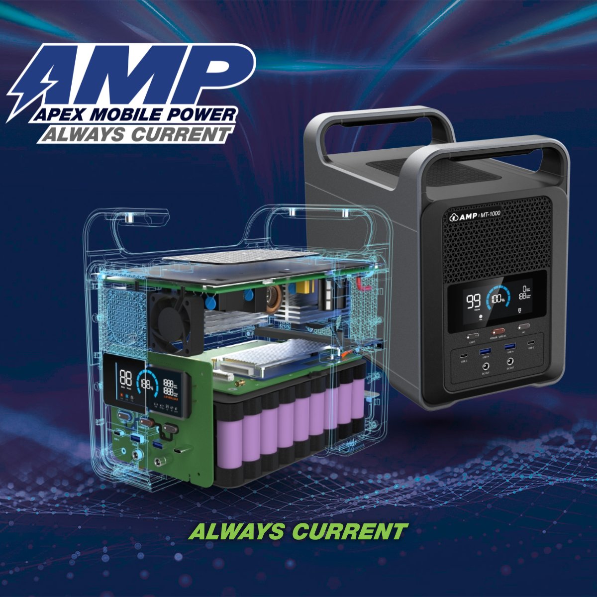 ApexMobilePower's tweet image. Scalability starts with design. AMP engineers develop custom battery systems for everything from handheld medical devices to full-scale energy storage.

#EngineeringExcellence #BatteryDesign #AMPower