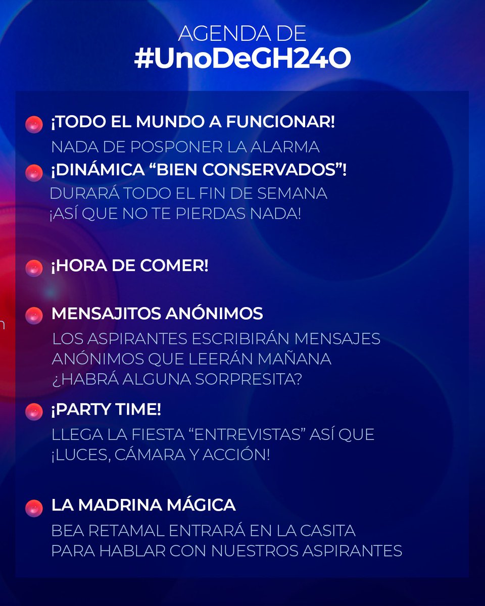 ghoficial's tweet photo. ¡El planning de hoy viene mágico! ✨📅
Nuestra madrina, @Bea_GH17, visita la casita 🏡💖
¡Y no podemos estar más emocionados! 😍💫

#UnoDeGH24O

🔴 Señal 1: https://t.co/cJa8duz9At
🔴 Señal 2: https://t.co/c9M9GpdMqK https://t.co/u8s7XtWIm4